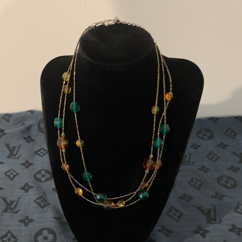 Elegant Multicolor Beaded Necklace